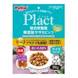 [預購] Petio Plact 狗零食 乳酸菌紫薯MIX小食球 80g 無添加劑