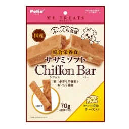 [預購] Petio Chiffon Bar 狗零食 雞肉芝士軟條 70g