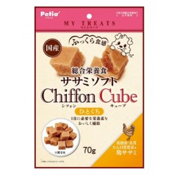 [預購] Petio Chiffon Cube 狗零食 雞肉方粒 70g