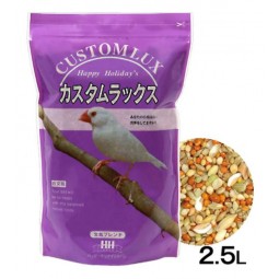 [預購BIRD] Happy Holiday CustomLux 營養穀物糧 文鳥 2.5L