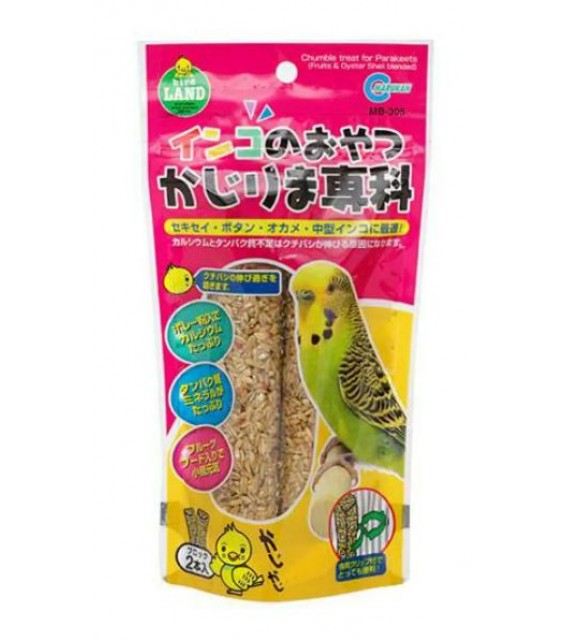 [預購BIRD] Marukan 雀鳥零食 小麥水果穀物棒 2枝