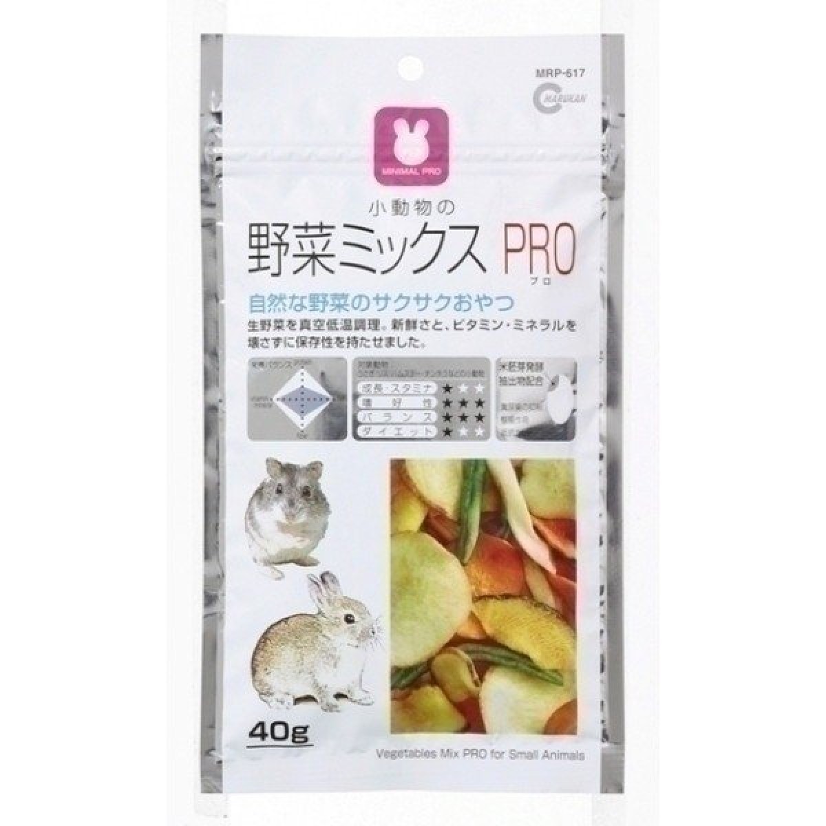 [預購PET] Marukan 小動物混合蔬菜 PRO 40g