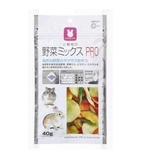 [預購PET] Marukan 小動物混合蔬菜 PRO 40g
