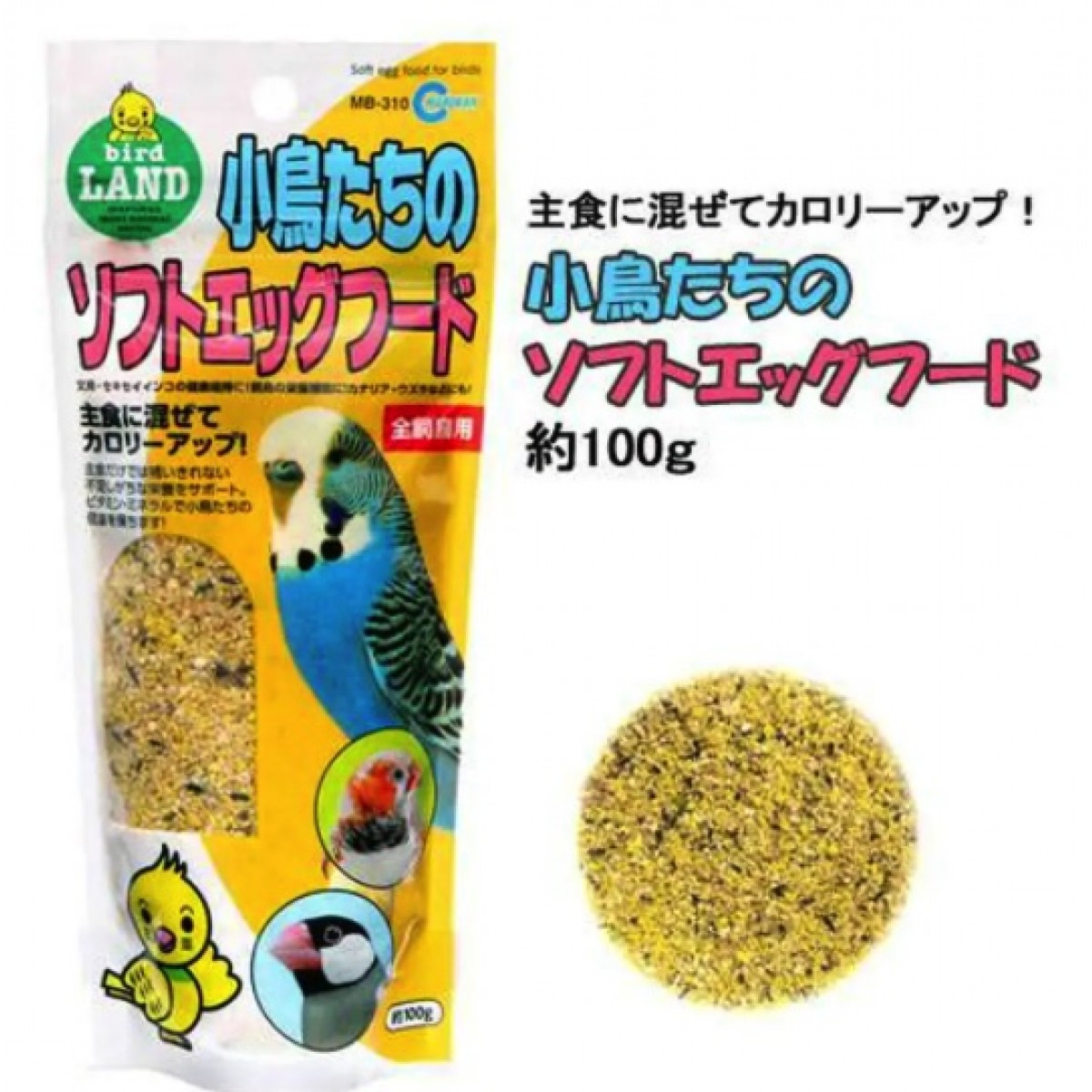 Marukan 鳥類 蛋黃營養飼料 100g 