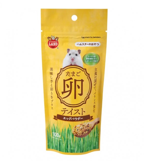 [預購PET] Marukan 倉鼠零食 蛋味粒粒零食 100g 含雞蛋和omega-6