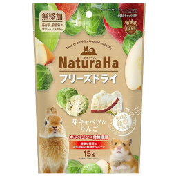 [預購PET] Marukan Naturaha 椰菜蘋果凍乾 15g