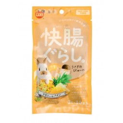 Marukan 快腸 兔兔零食 菠蘿味唧唧零食 3gx10本