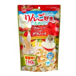 Marukan 小動物蘋果水果穀物副糧 增量180g