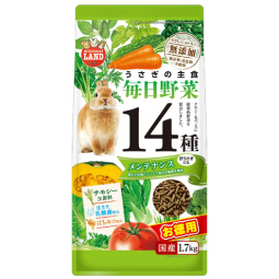 [預購RABBIT] Marukan 每天14種蔬菜乳酸菌兔糧 1.7kg