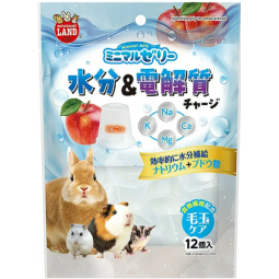 [預購PET] Marukan 蘋果味水分電解質啫喱 15g x 12個