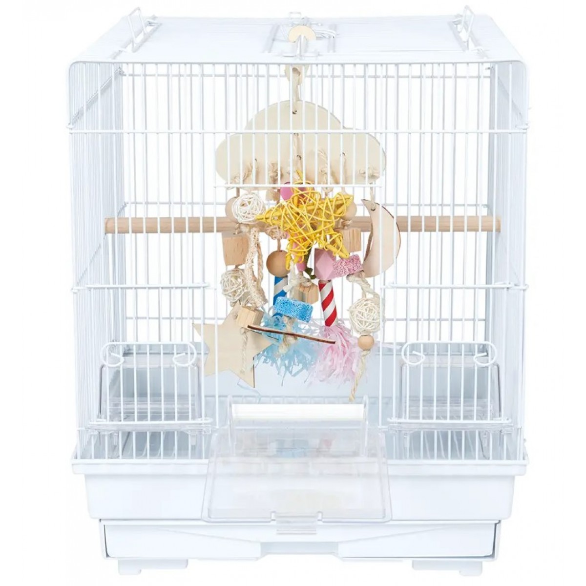 [預購BIRD] Marukan 觀鳥嘉年華 可拉動雲朵型牌玩具1串