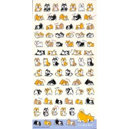 Mindwave 卡通柴犬日常貼紙