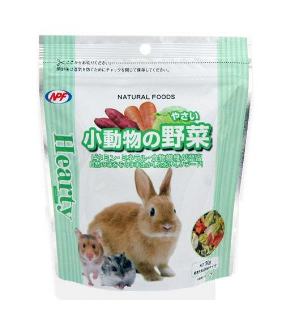 [預購PET] NPF 小動物蔬菜乾 130g