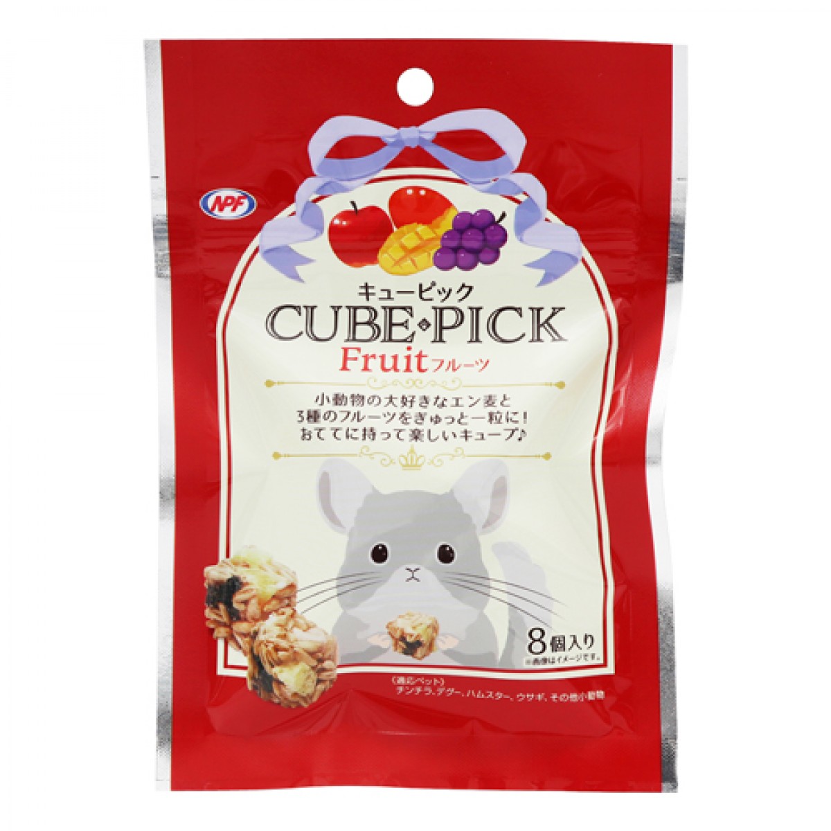 NPF 3種水果燕麥蜂蜜立方粒 8粒 含乳酸菌