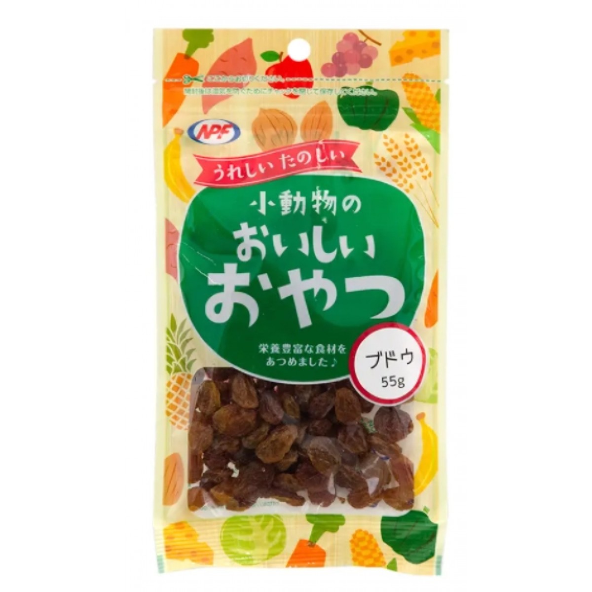 [預購PET] NPF 美味提子乾  55g 小動物零食