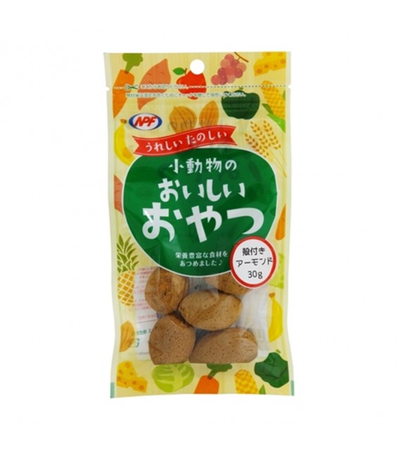 [預購PET] NPF 小動物零食 連殻杏仁 30g 意大利產