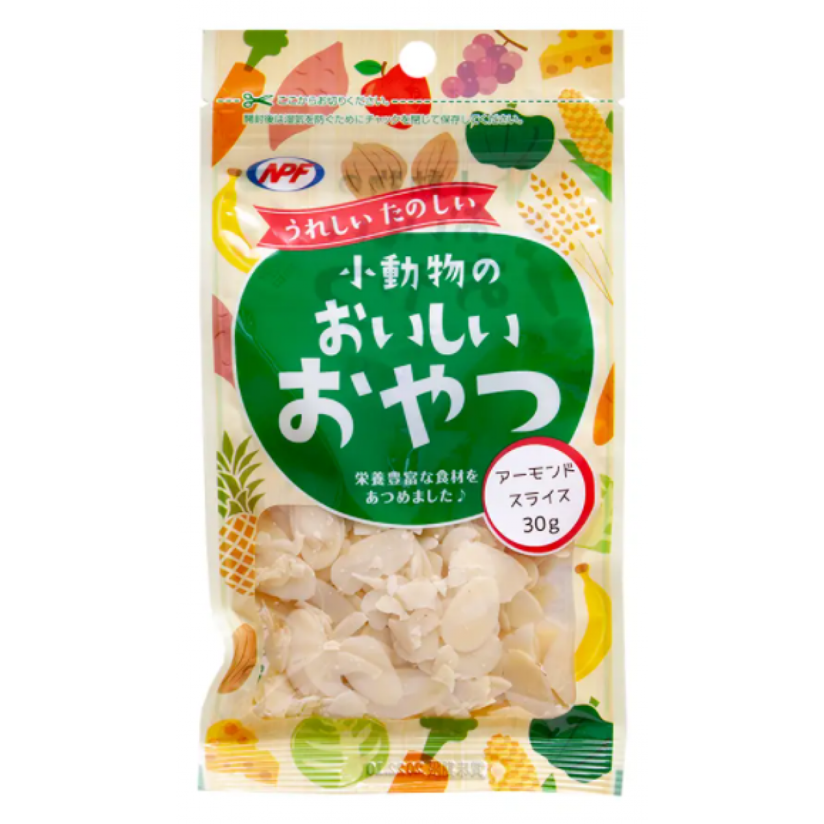 NPF 小動物零食 杏仁片 30g