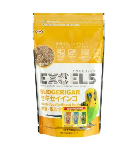 [預購BIRD] NPF Excel 虎皮鸚鵡 去皮種子糧 500g 5歲以上