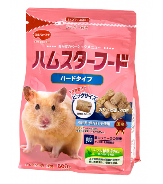 NPF 倉鼠硬粒消臭飼料 600g