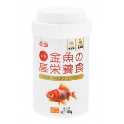 [預購AQUA] Comet 金魚高營養飼料 混合蟲乾(白色瓶) 100g