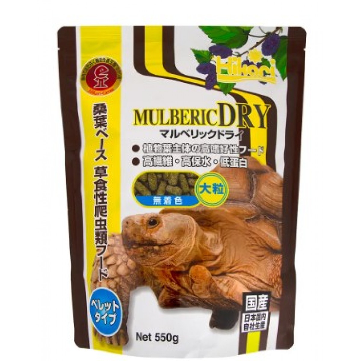 [預購REPTILE] Hikari 陸龜 大桑葉粒 550g 高纖維 高保水性