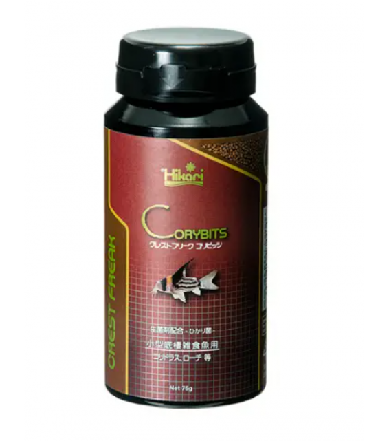 Hikari CORYBITS 雜食性 鼠魚 小型底棲魚糧 75g 成長繁殖用 (新貨)
