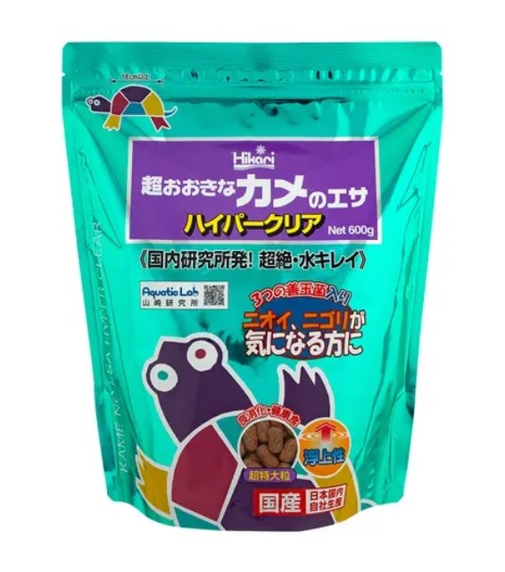 [預購AQUA] Hikari 善玉菌龜糧 600g 超大粒 上浮型