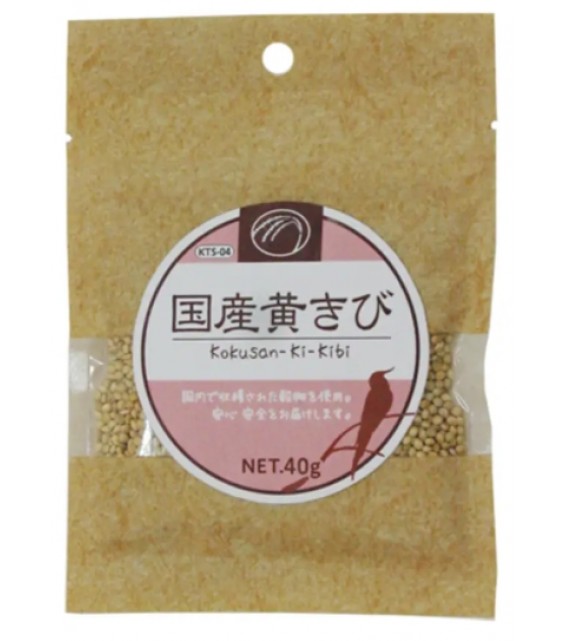 [預購BIRD] Kurose 黑瀨 雀鳥食品 國產黄黍 40g