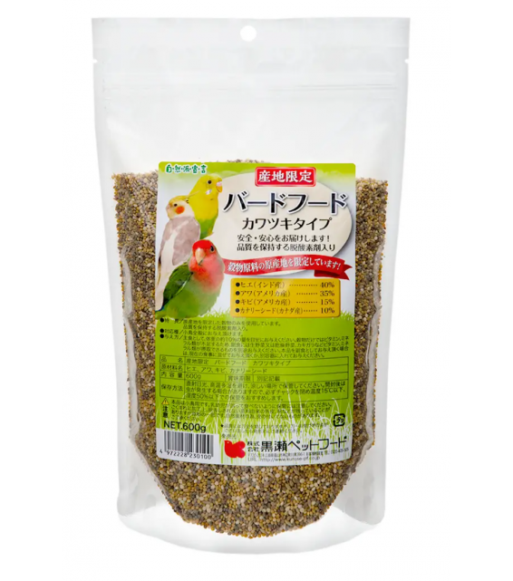 [預購BIRD] Kurose 雀鳥食品 小米和金絲雀籽 600g