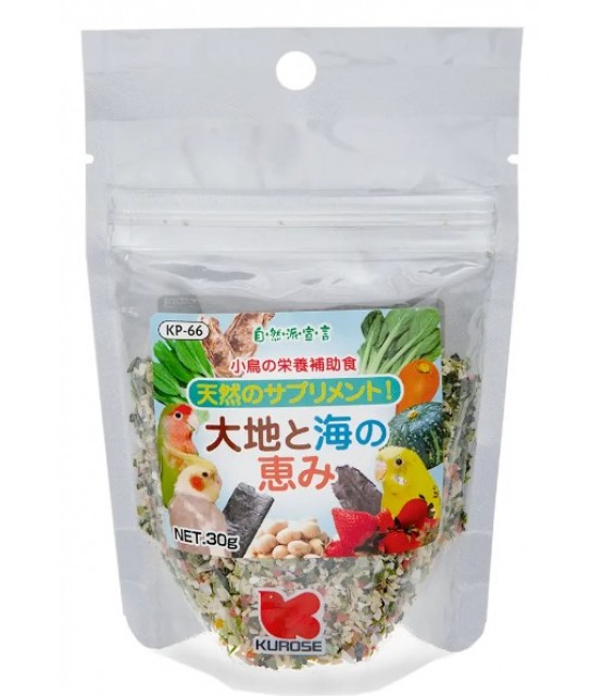 黑瀨 Kurose 雀鳥食品 大地與海之糧 30g