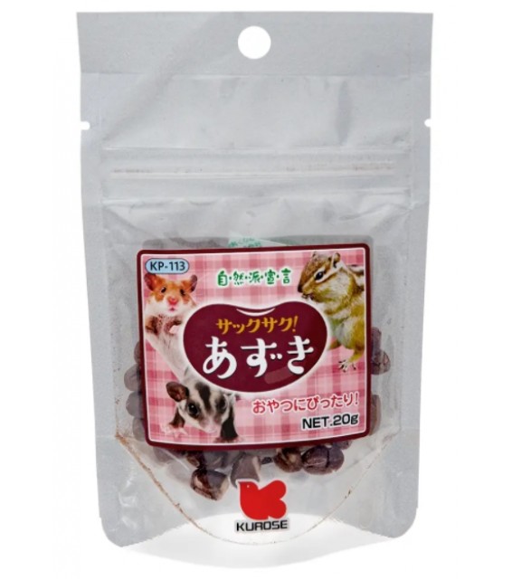 [預購PET] Kurose 黑瀨 紅豆脆粒 20g 小動物零食 KP-113