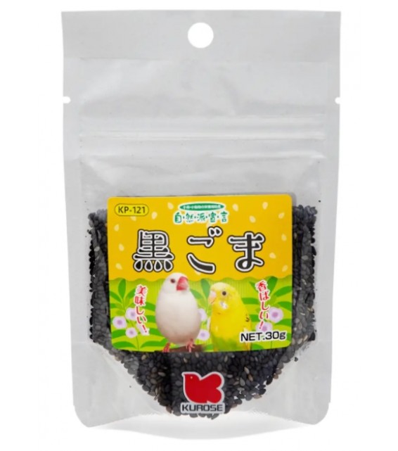 [預購BIRD] Kurose 黑瀨 雀鳥食品 黑芝麻 30g