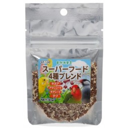 [預購BIRD] Kurose 黑瀨 雀鳥食品 四種超級食品 (藜麥,亜麻仁,奇亞籽,苔麩) 30g