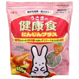 [預購RABBIT] GEX 兔兔綜合營養食品 胡蘿蔔及苜蓿條 850g