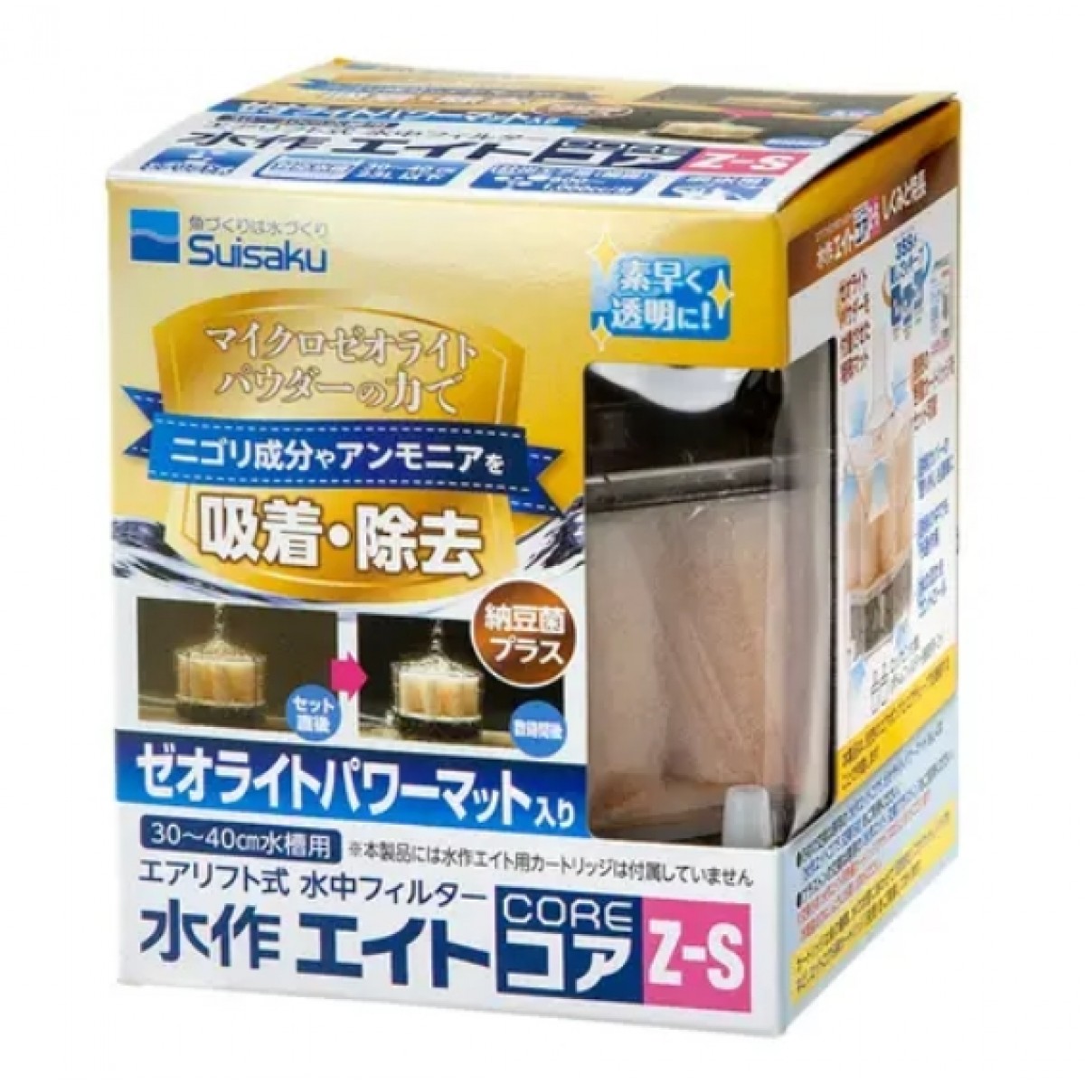 Suisaku 水作 CORE Z-S 六角形過濾器(含納豆菌)