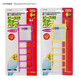 Sudo 鳥玩具 串珠鏡梯 顏色隨機