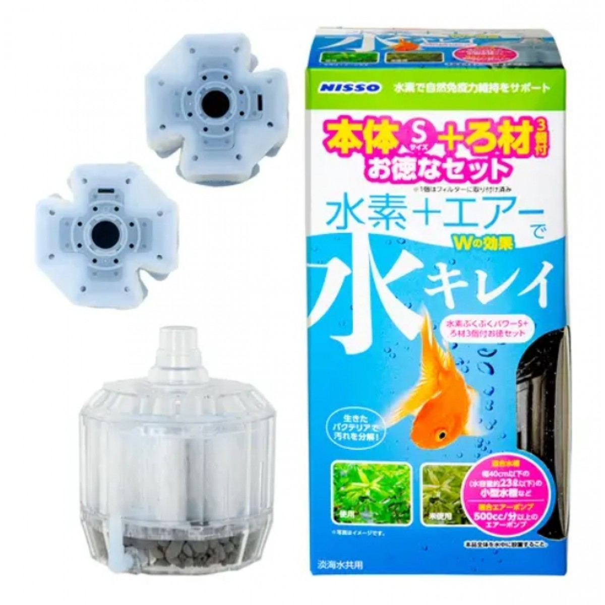 Nisso 水素過濾器 S (送2組過濾材)