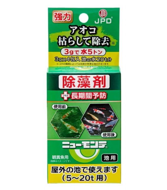 [預購AQUA] JPD 強力除藻劑 3g×4包