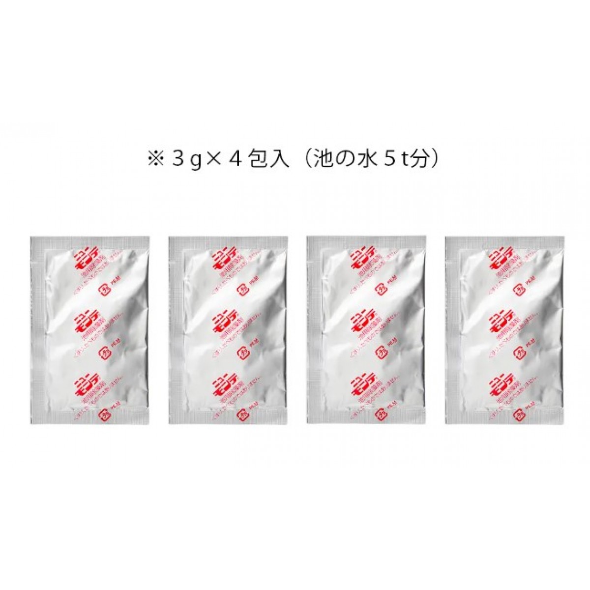 [預購AQUA] JPD 強力除藻劑 3g×4包