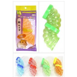 [預購PET] Sanko 倉鼠隧道玩具S形配件 顏色隨機
