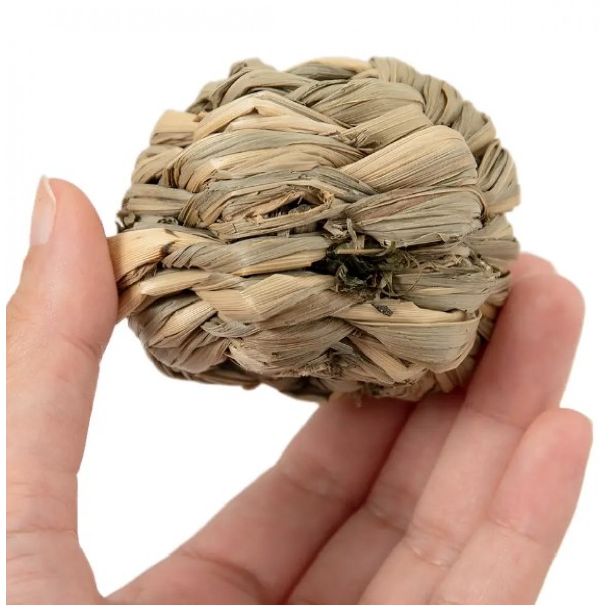 Sanko 雀鳥覓食玩具 牧草球 M 直徑6cm