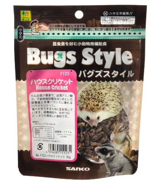 [預購PET] Sanko 蟋蟀乾 35g