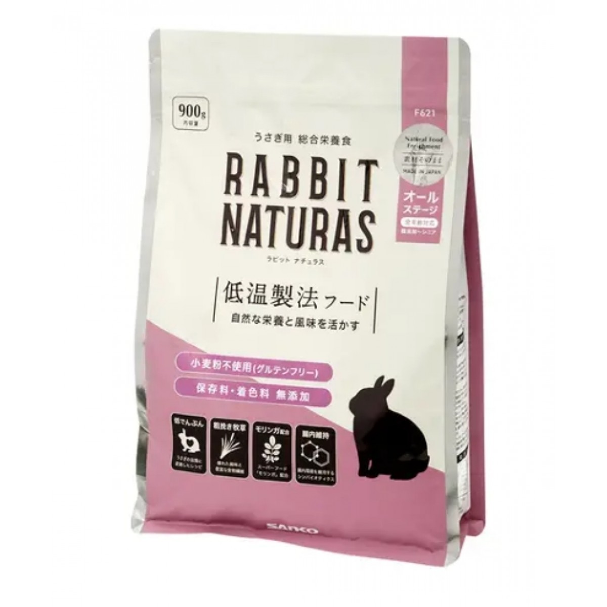 [預購PET] Sanko Rabbit Naturas 低溫製法兔糧 900g