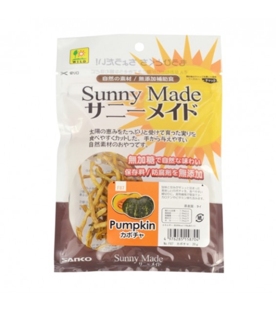 [預購PET] Sanko Sunny Made 天然有機南瓜絲 20g