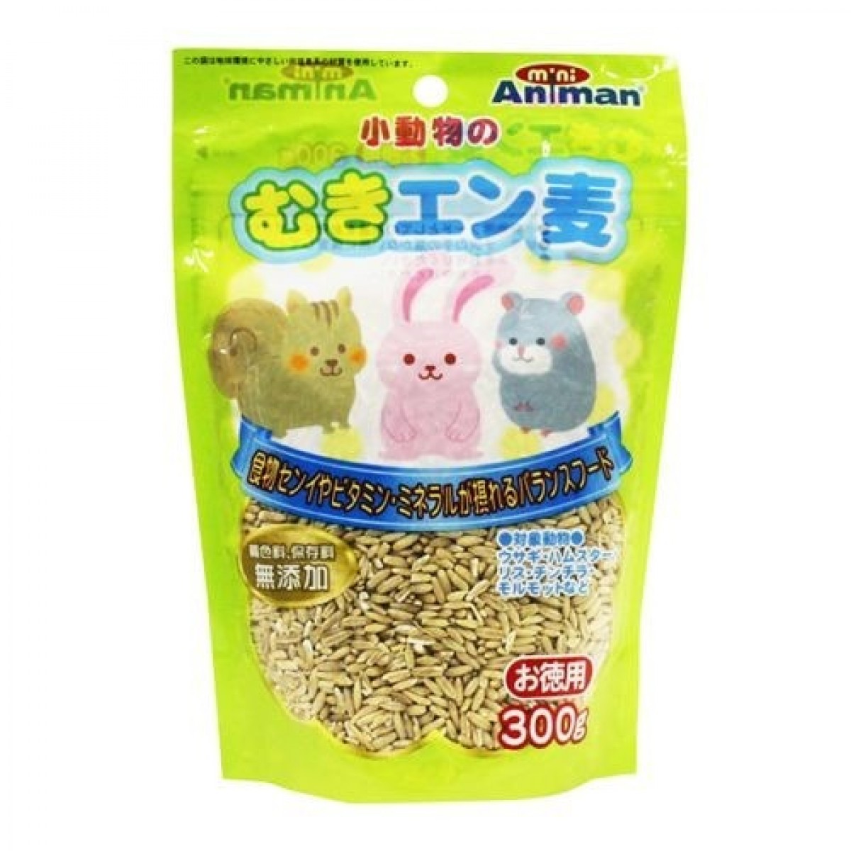[預購PET] Animan 小動物零食 去皮小麥 300g