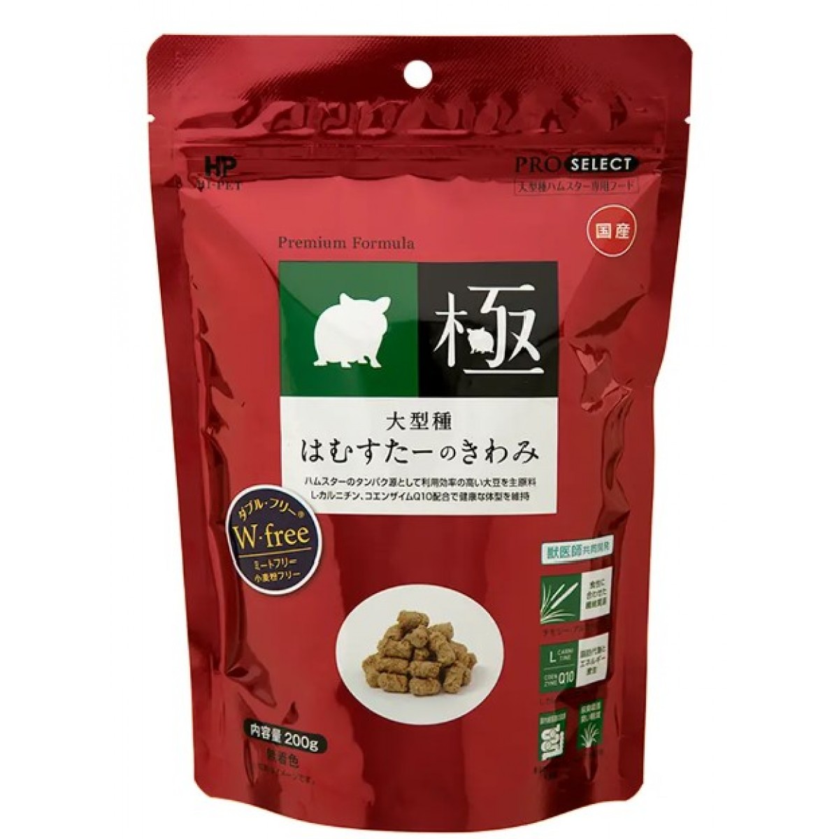 [預購PET] Hipet 極 熊仔鼠專用糧 200g 成長配方