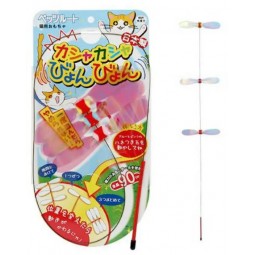 [預購] Petz-route 拍翼逗貓棒 - 三隻蜻蜓