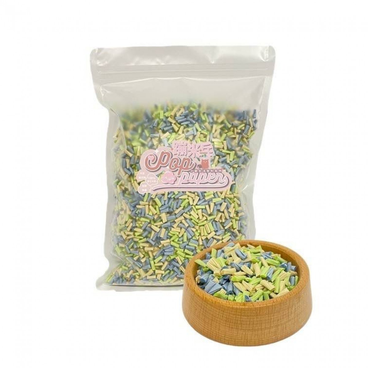 [預購] GUJI BONBON 咕嘰蹦蹦 混色紙粒 300g (青/黃/藍)