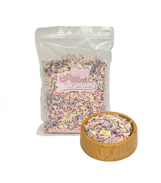 [預購] GUJI BONBON 咕嘰蹦蹦 混色紙粒 300g (粉紫/粉黃/粉紅)