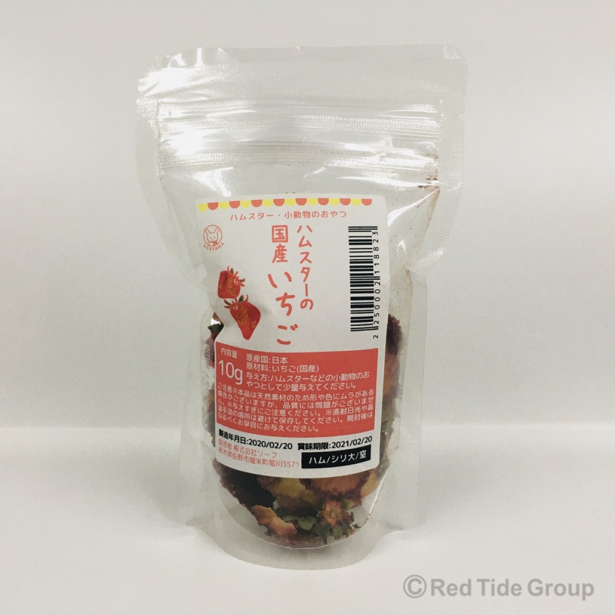 Leaf Corporation 國產草莓乾 10g 小動物零食